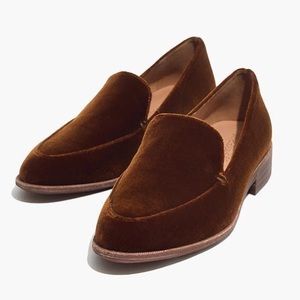 Madewell Velvet Loafers